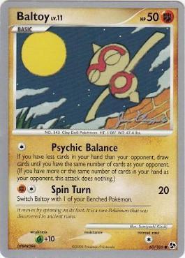Baltoy LV.11 (60/106) (Psychic Lock - Jason Klaczynski) [World Championships 2008] | Good Games North