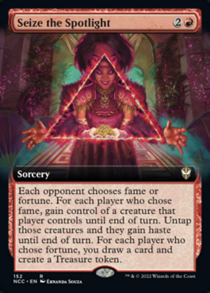 Seize the Spotlight (Extended Art) [Streets of New Capenna Commander] | Good Games North