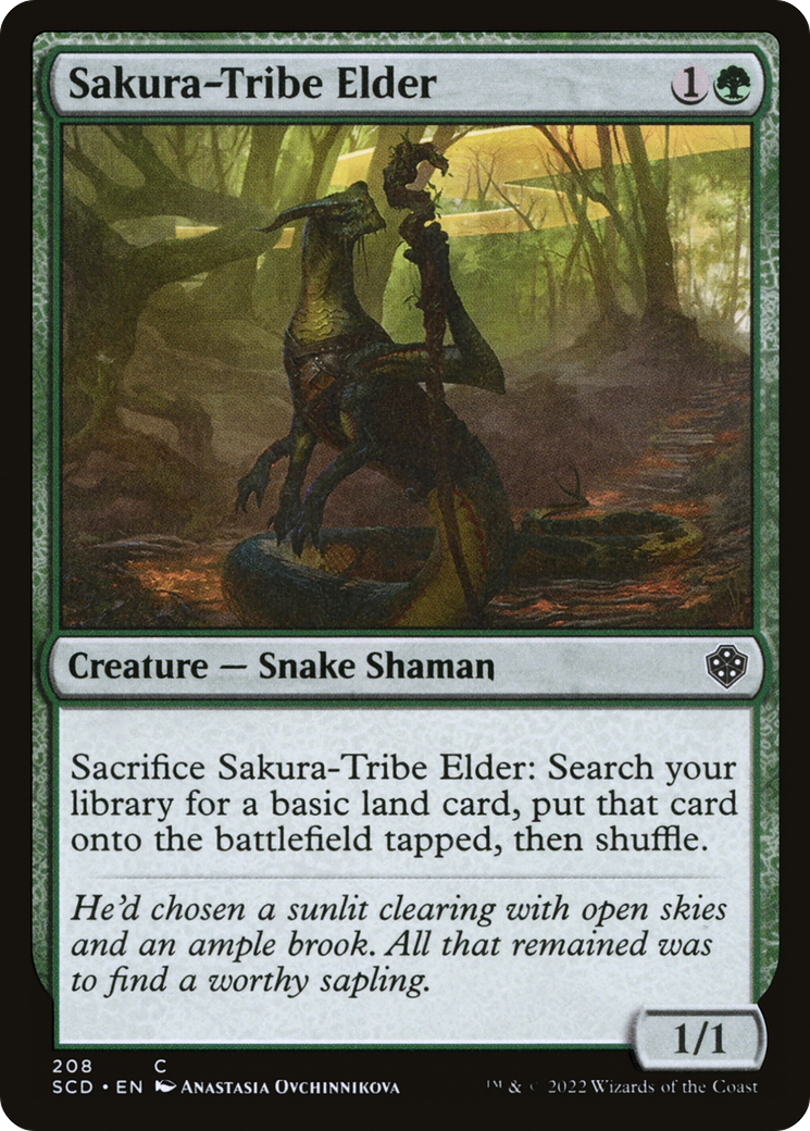 Sakura-Tribe Elder [Starter Commander Decks] | Good Games North