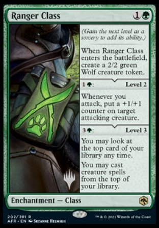 Ranger Class (Promo Pack) [Dungeons & Dragons: Adventures in the Forgotten Realms Promos] | Good Games North