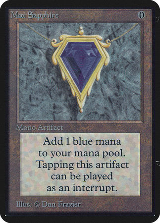 Mox Sapphire [Limited Edition Alpha] | Good Games North