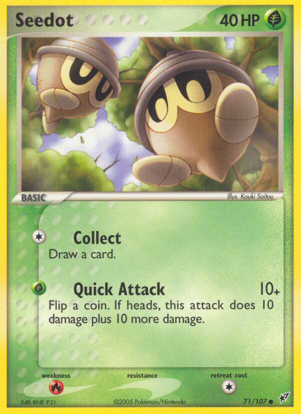 Seedot (71/107) [EX: Deoxys] | Good Games North