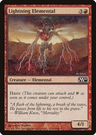 Lightning Elemental [Magic 2010] | Good Games North