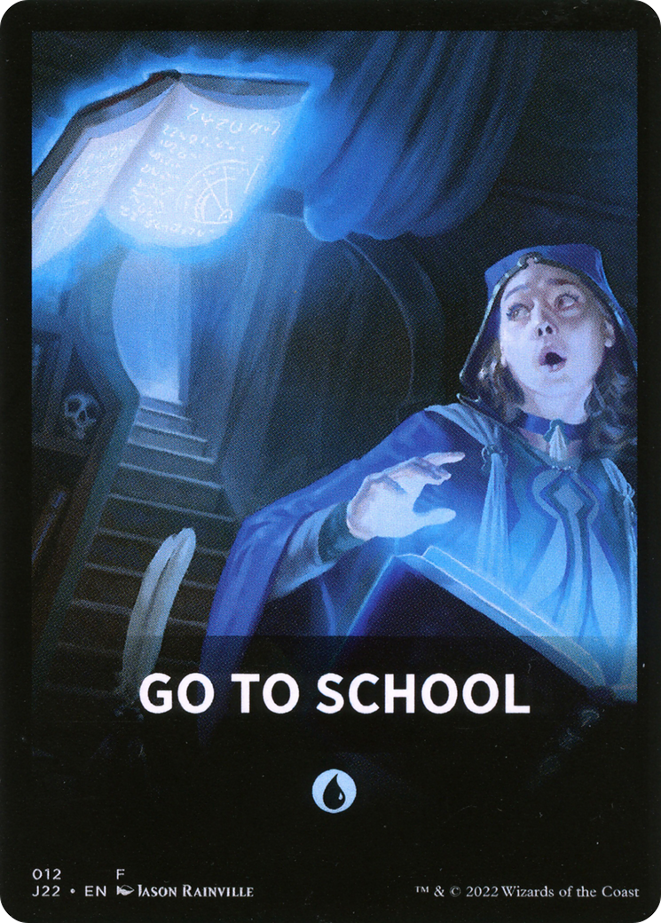 Go to School Theme Card [Jumpstart 2022 Front Cards] | Good Games North