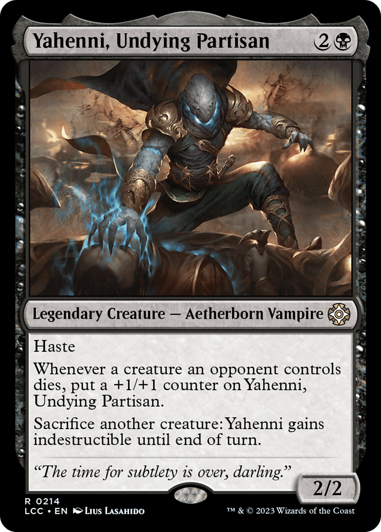 Yahenni, Undying Partisan [The Lost Caverns of Ixalan Commander] | Good Games North