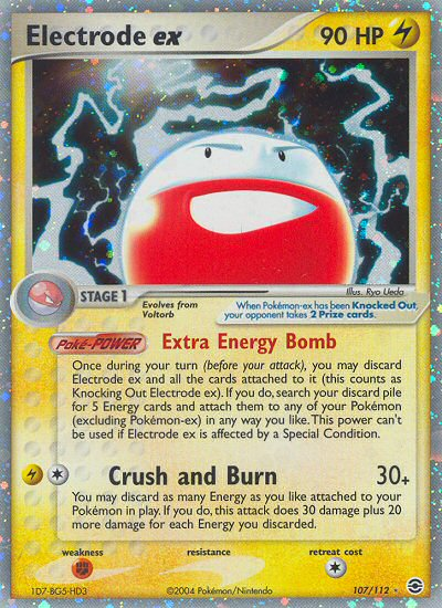 Electrode ex (107/112) [EX: FireRed & LeafGreen] | Good Games North