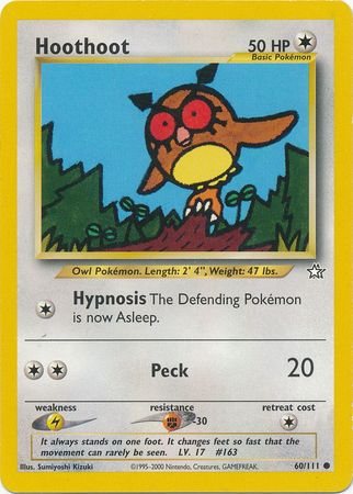 Hoothoot (60/111) [Neo Genesis Unlimited] | Good Games North