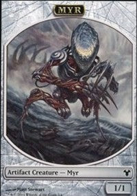 Myr // Spirit Double-Sided Token [Modern Event Deck 2014 Tokens] | Good Games North