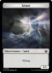 Spirt (9) // Treasure Double-Sided Token [March of the Machine Commander Tokens] | Good Games North