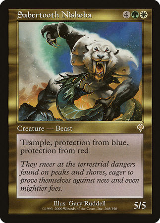 Sabertooth Nishoba [Invasion] | Good Games North