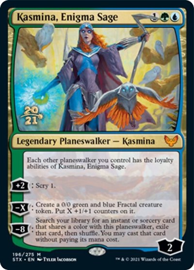 Kasmina, Enigma Sage [Strixhaven: School of Mages Prerelease Promos] | Good Games North
