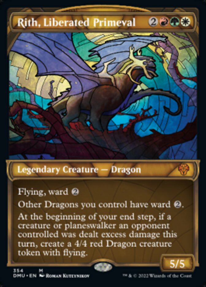 Rith, Liberated Primeval (Showcase Textured) [Dominaria United] | Good Games North