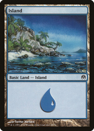 Island (68) [Duel Decks: Phyrexia vs. the Coalition] | Good Games North