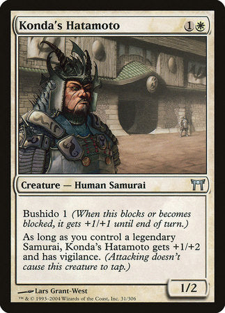 Konda's Hatamoto [Champions of Kamigawa] | Good Games North
