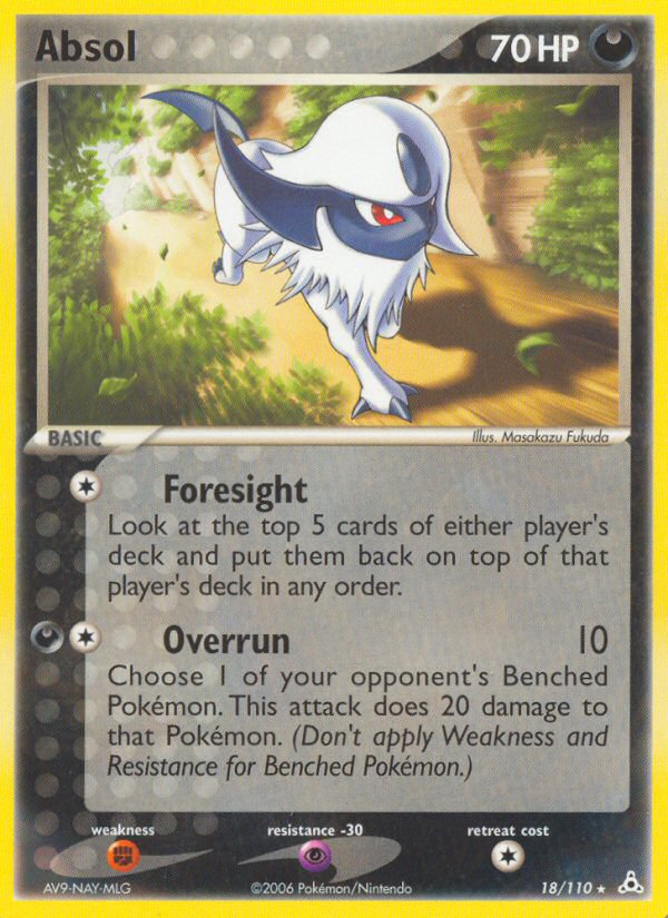 Absol (18/110) [EX: Holon Phantoms] | Good Games North