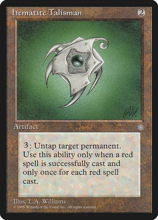 Hematite Talisman [Ice Age] | Good Games North