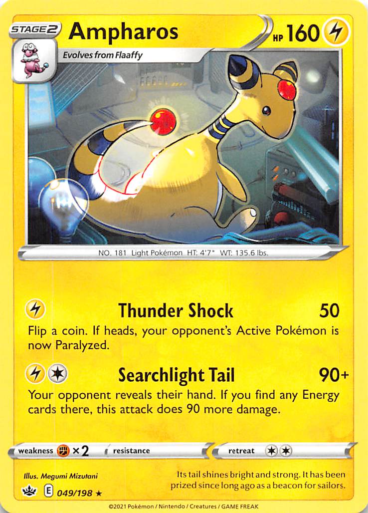 Ampharos (049/198) [Sword & Shield: Chilling Reign] | Good Games North