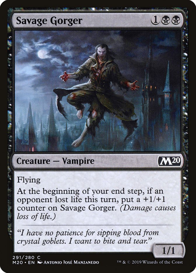 Savage Gorger [Core Set 2020] | Good Games North
