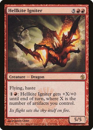 Hellkite Igniter [Mirrodin Besieged] | Good Games North