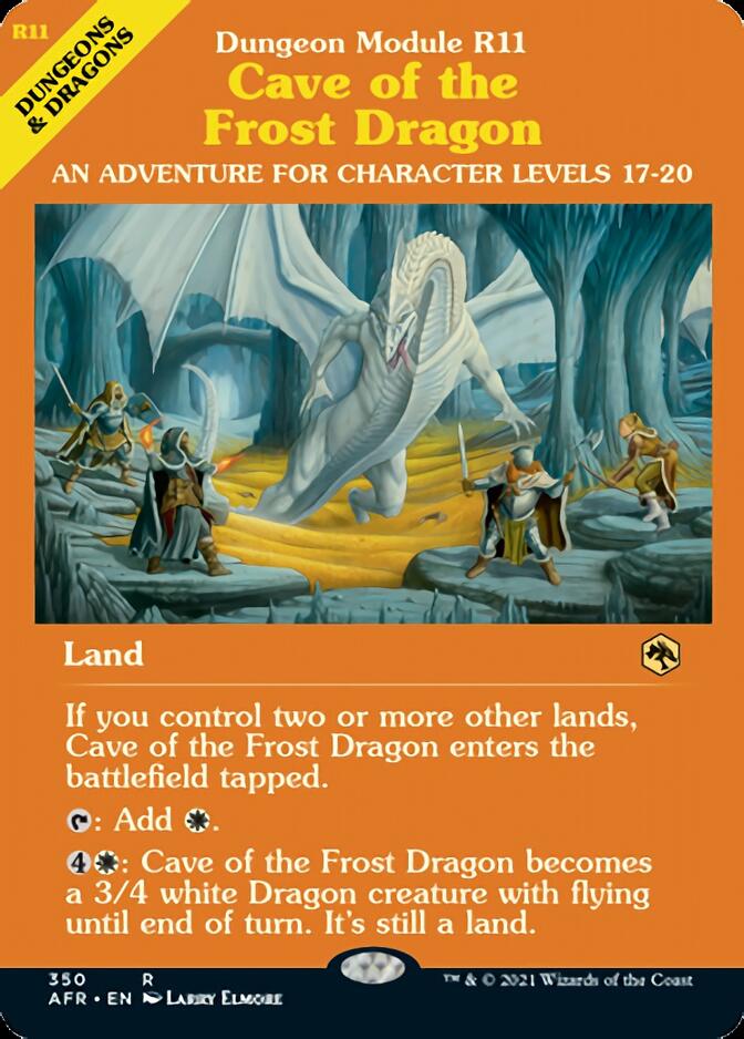 Cave of the Frost Dragon (Dungeon Module) [Dungeons & Dragons: Adventures in the Forgotten Realms] | Good Games North