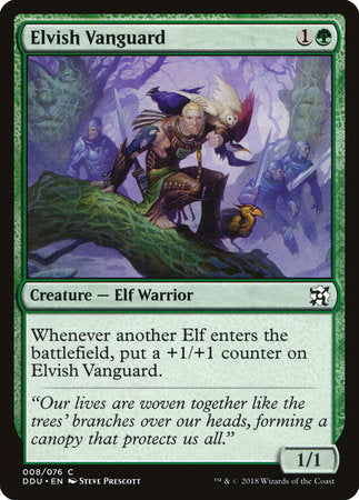 Elvish Vanguard [Duel Decks: Elves vs. Inventors] | Good Games North