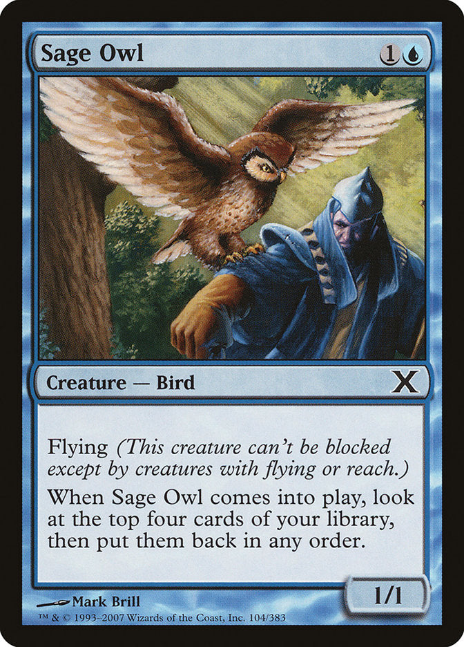 Sage Owl [Tenth Edition] | Good Games North