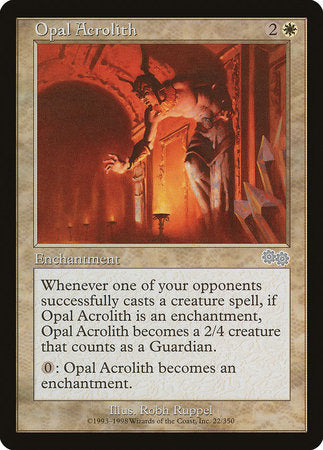 Opal Acrolith [Urza's Saga] | Good Games North
