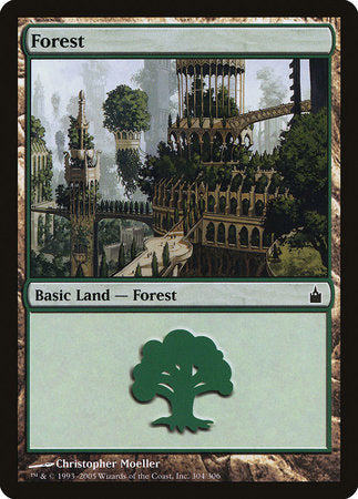 Forest (304) [Ravnica: City of Guilds] | Good Games North