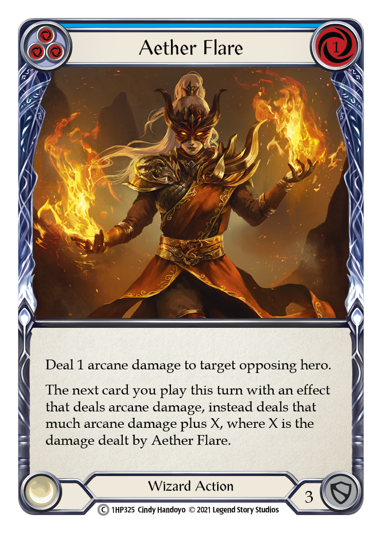 Aether Flare (Blue) [1HP325] | Good Games North