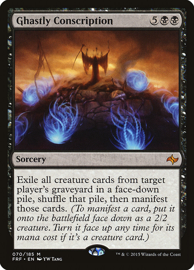 Ghastly Conscription [Fate Reforged] | Good Games North