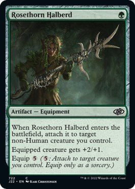 Rosethorn Halberd [Jumpstart 2022] | Good Games North