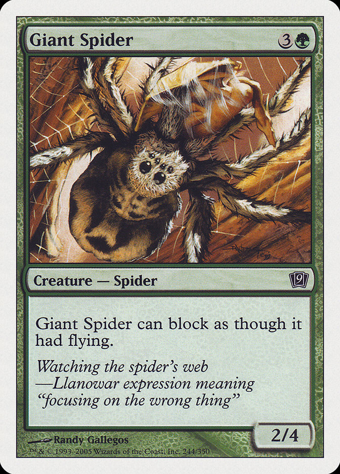 Giant Spider [Ninth Edition] | Good Games North