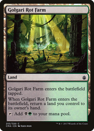 Golgari Rot Farm [Commander Anthology] | Good Games North