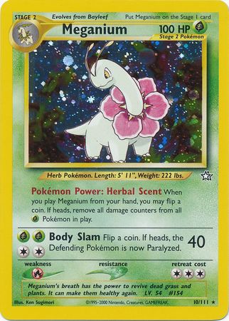 Meganium (10/111) [Neo Genesis Unlimited] | Good Games North