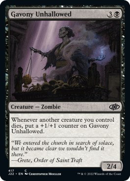 Gavony Unhallowed [Jumpstart 2022] | Good Games North