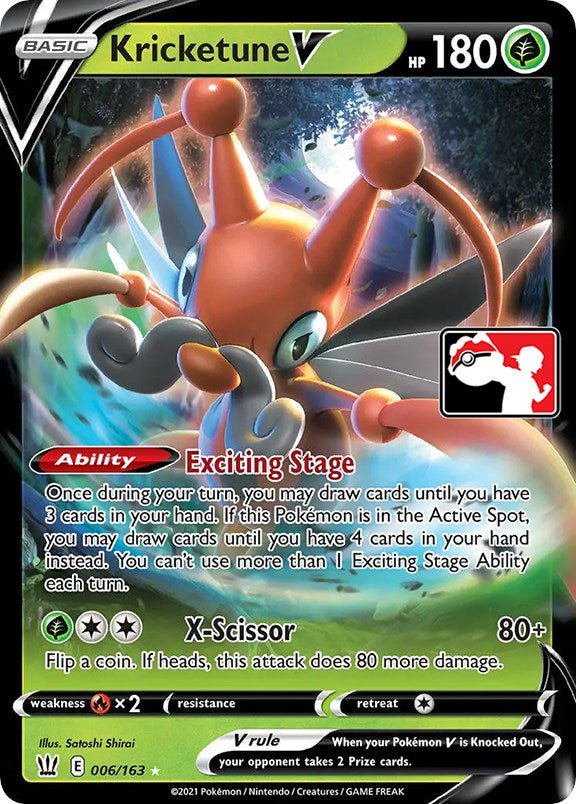 Kricketune V (006/163) [Prize Pack Series One] | Good Games North