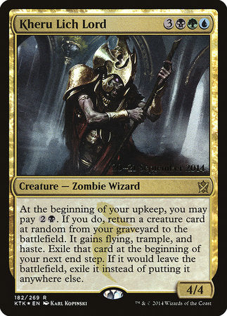 Kheru Lich Lord [Khans of Tarkir Promos] | Good Games North