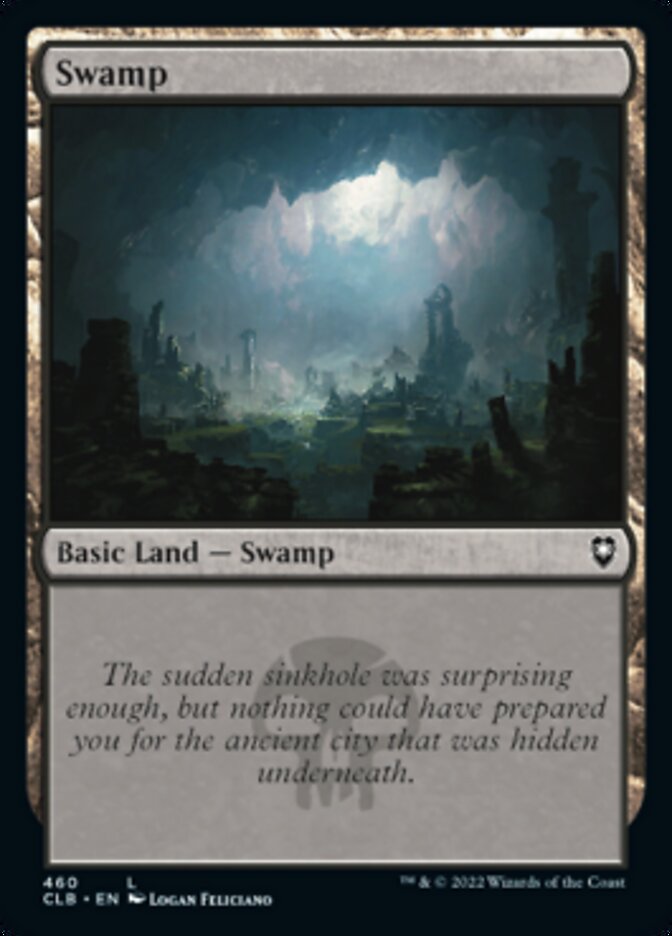 Swamp (460) [Commander Legends: Battle for Baldur's Gate] | Good Games North
