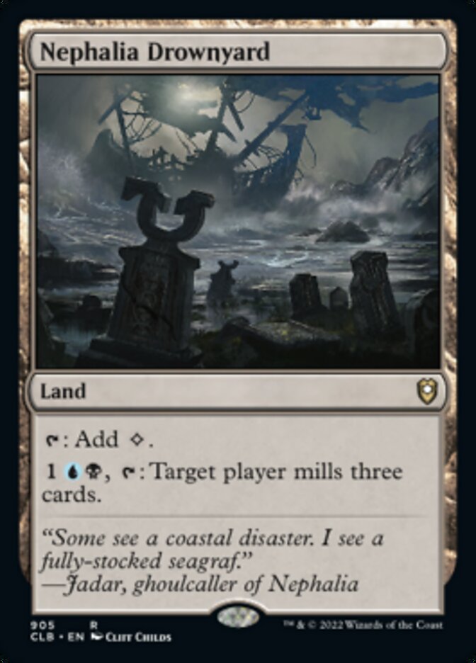 Nephalia Drownyard [Commander Legends: Battle for Baldur's Gate] | Good Games North