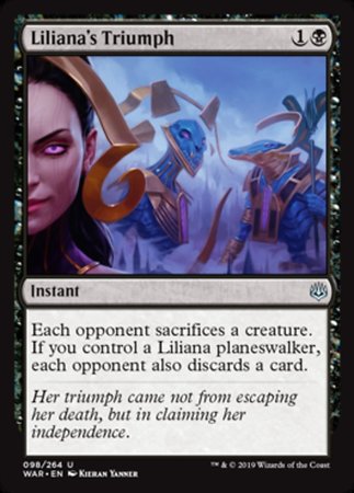 Liliana's Triumph [War of the Spark] | Good Games North