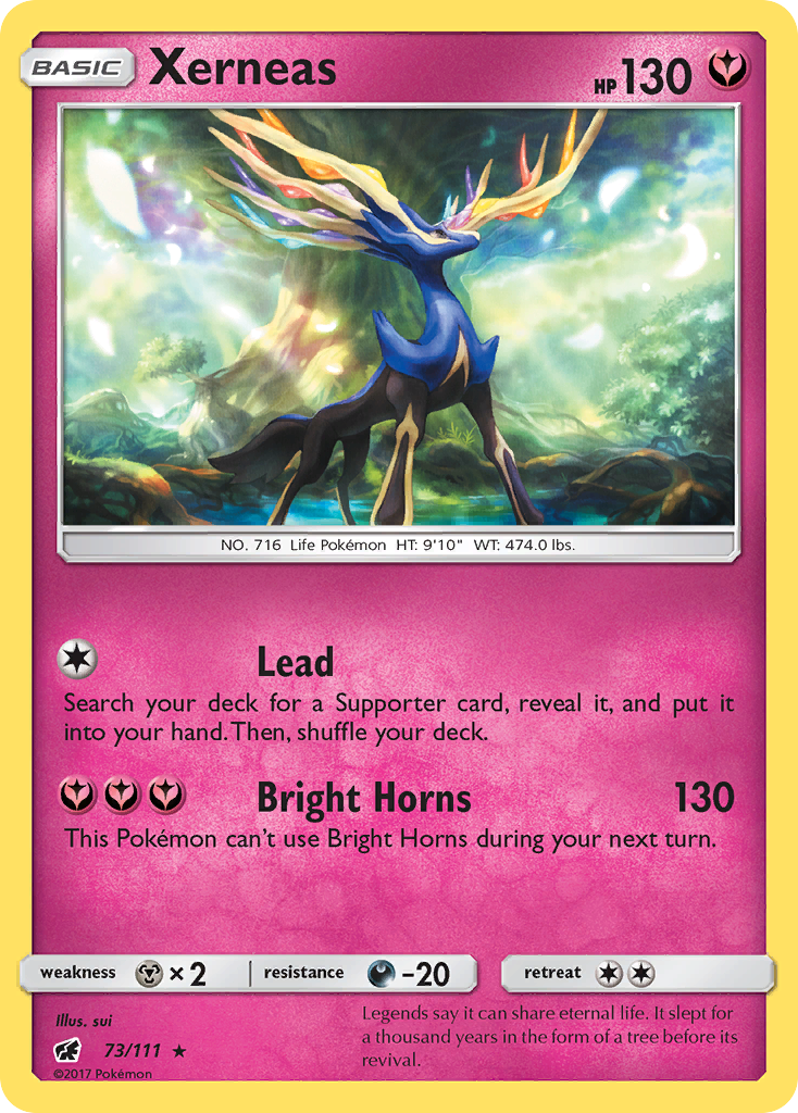 Xerneas (73/111) [Sun & Moon: Crimson Invasion] | Good Games North