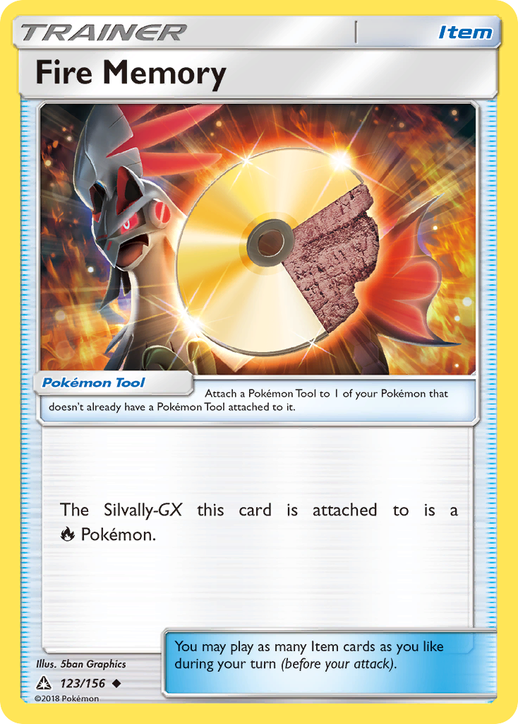 Fire Memory (123/156) [Sun & Moon: Ultra Prism] | Good Games North