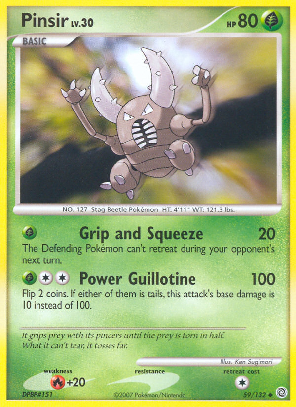 Pinsir (59/132) [Diamond & Pearl: Secret Wonders] | Good Games North
