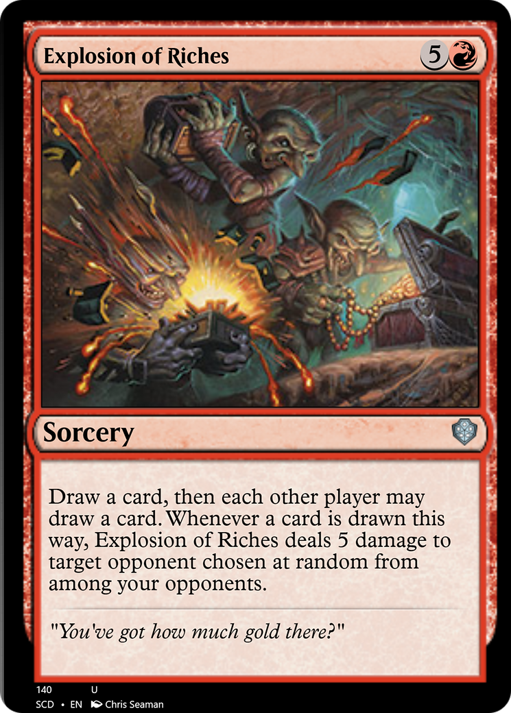 Explosion of Riches [Starter Commander Decks] | Good Games North