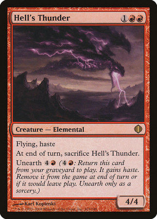 Hell's Thunder [Shards of Alara] | Good Games North