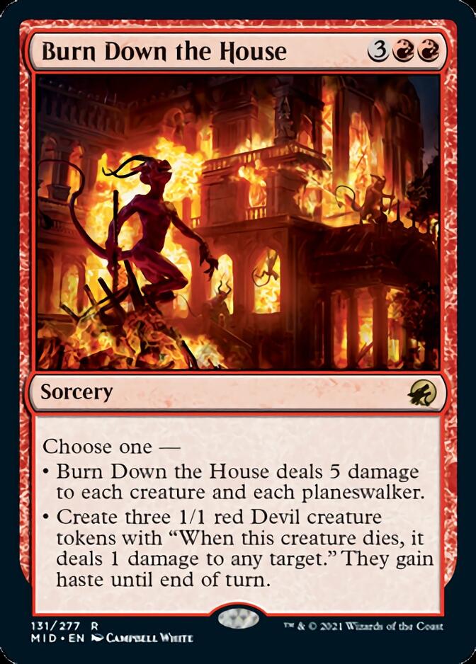 Burn Down the House [Innistrad: Midnight Hunt] | Good Games North