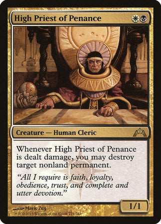 High Priest of Penance [Gatecrash] | Good Games North