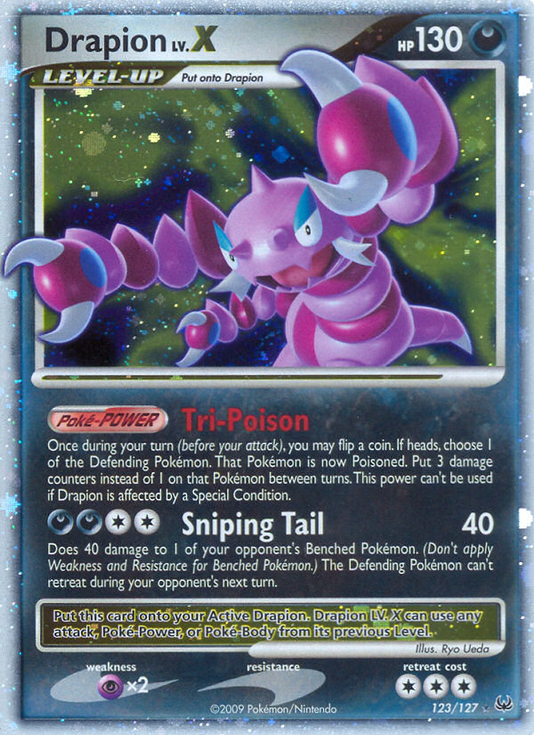 Drapion LV.X (123/127) [Platinum: Base Set] | Good Games North