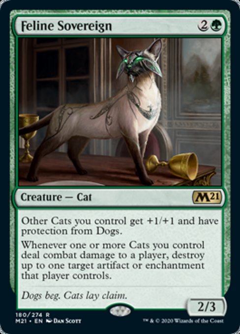 Feline Sovereign [Core Set 2021] | Good Games North