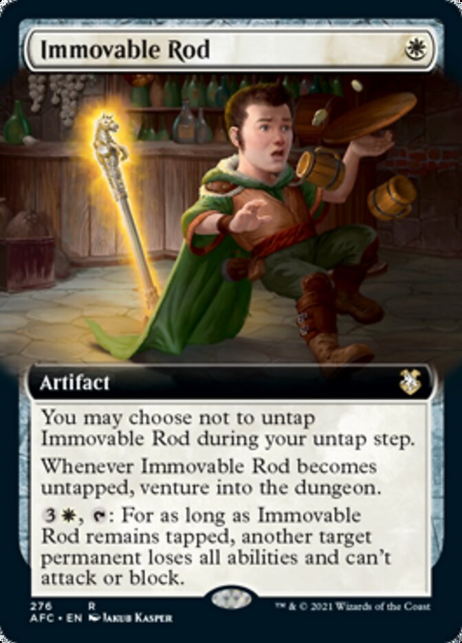 Immovable Rod (Extended) [Dungeons & Dragons: Adventures in the Forgotten Realms Commander] | Good Games North